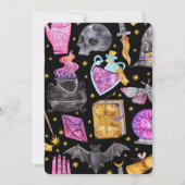 何かが醸造している 招待状 (裏面)