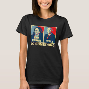 何かしよう カマラ・ハリス ワルツ 2024 大統領 47 Tシャツ