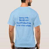 何かなま臭いアクアリウムSvcs Tシャツ (裏面)