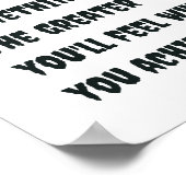 何かのために働くのは大変だ素晴らしよ ポスター (角)