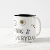 何かのマグカップを作成する ツートーンマグカップ (正面右)