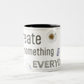 何かのマグカップを作成する ツートーンマグカップ (中央)