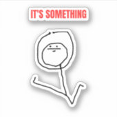 何かのミーム シール (正面)