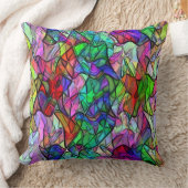 何かの幌布の下に隠されたクロスコロープ クッション (ブランケット)