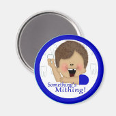 何かの幻想 – 男の子 マグネット (正面/裏面)