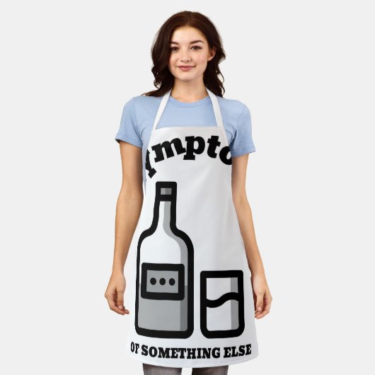 何かの症状 エプロン (着用した状態)