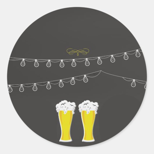 何かの醸造シール ラウンドシール (正面)