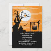 何かの醸造ハローウィンパーティ招待状 招待状 (正面)