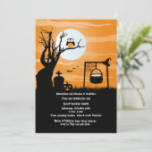 何かの醸造ハローウィンパーティ招待状 招待状 (スタンド正面)