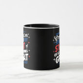 何かの開始を卒業す素晴らしる マグカップ (中央)