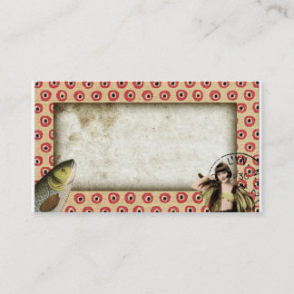 何かはなま臭い名刺です 名刺