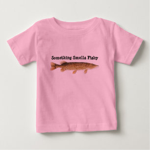 何かはなま臭い服装をかぎます ベビーTシャツ