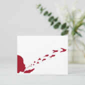 何かもし好きだから自由にしなさい ポストカード (スタンド正面)