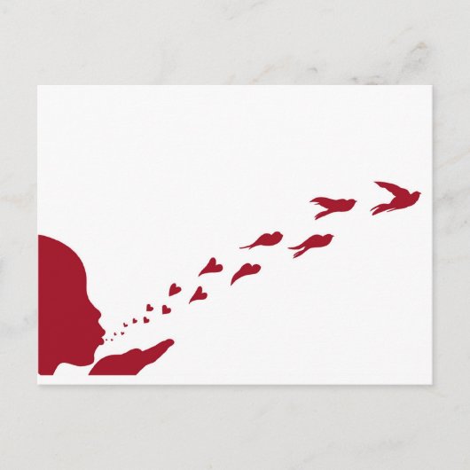 何かもし好きだから自由にしなさい ポストカード (正面)