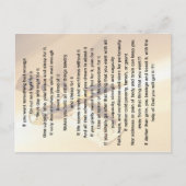 何かもし悪いカードと引用文が欲しい ポストカード (正面)