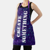 何かを作カラフル絵を描（ばちゃばちゃ）跳ねる エプロン (インサイチュ)