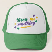 何かを投げ出す キャップ (正面)