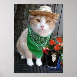 何かを植える ポスター