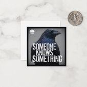 何かを知っているCBC ノートカード (正面/裏面インサイチュ)