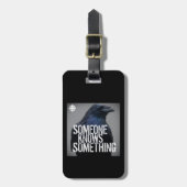 何かを知っているCBC ラゲッジタグ (正面縦)