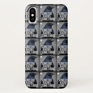 何かを知っているCBC iPhone X ケース