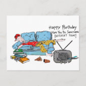 何かを違う誕生日 ポストカード (正面)