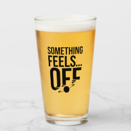 何かオフ感じに – Unsettled & Crypticメッセージ タンブラーグラス