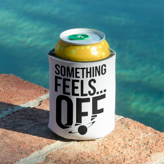 何かオフ感じに – Unsettled & Crypticメッセージ 缶クーラー (インサイチュ プール)