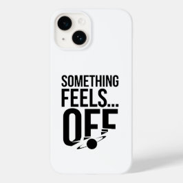 何かオフ感じに – Unsettled & Crypticメッセージ Case-Mate iPhone 14ケース