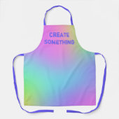 何かグラデーションエプロンカラフルを作成する エプロン (正面)