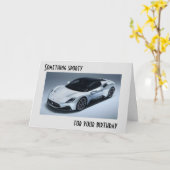 **何かスポーティ**あなたの**誕生日**カード カード (黄色い花)