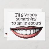 何かスマイル ポストカード (正面/裏面)