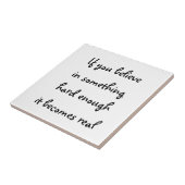 何かタイルで信じれば タイル (側面)