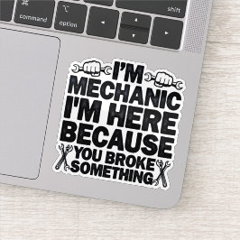 何かパパを壊したから来たおもしろい シール