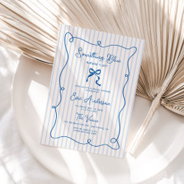 何かブルースクイグルフレームボウブライダルシャワー 招待状