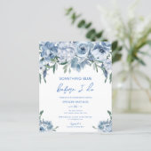 何かブルーバジェットブライダルシャワー招待 (スタンド正面)