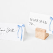 何かブルーボウコケット名席 プレイスカード