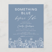 何かブルーワイルドフラワーブライダルシャワー (正面)