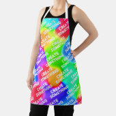 何かレインボーエプロンを作る エプロン (インサイチュ)