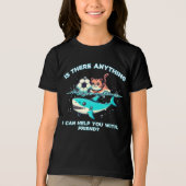 何か一緒に救済いる事は？ トライブレンドＴシャツ (正面)