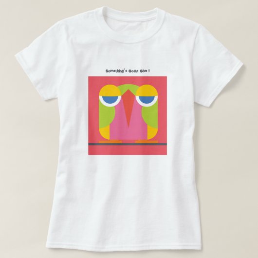 何か与えだ! Tシャツ (デザイン正面)