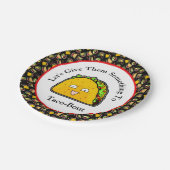 何か与え取り掛かろう ペーパープレート (アングル)