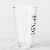 何か乗って落としたお前のサイクリング タンブラーグラス (右)