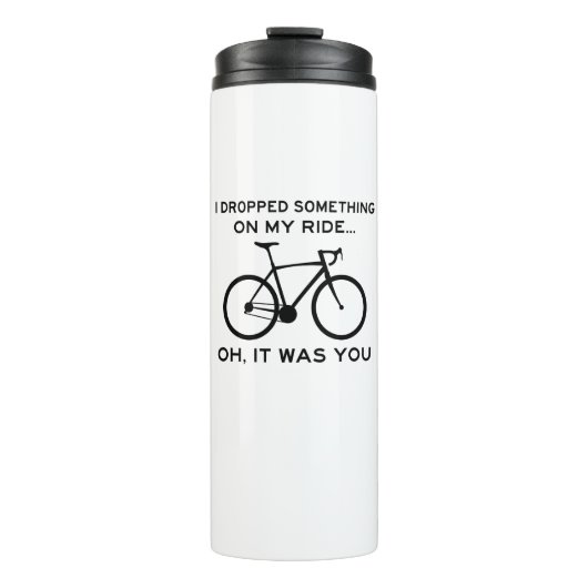 何か乗って落としたお前のサイクリング タンブラー (正面)