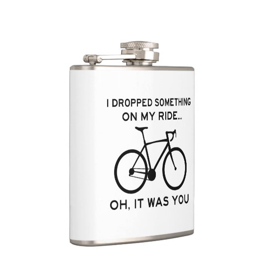 何か乗って落としたお前のサイクリング フラスク (右)
