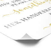 何か古いものが新しいブライダルシャワー フォトプリント            (角)