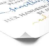 何か古いものが新しいブライダルシャワー フォトプリント (角)