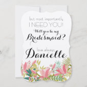 何か古いもの | 花嫁の友人 ウェディング招待状 招待状 (裏面)