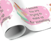 何か埋め合わせ？ ラッピングペーパー (ロールコーナー)