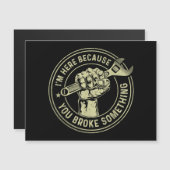 何か壊したから来たんだよ整備士・ハン (正面/裏面)